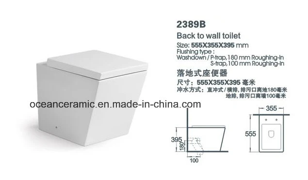 Cc-101 Concealed Cistern Without Frame for Floor Toilet Bowl