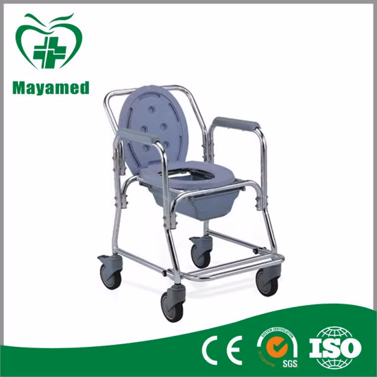 Equipo médico Cómoda Silla de ruedas Bidé Silla de ruedas